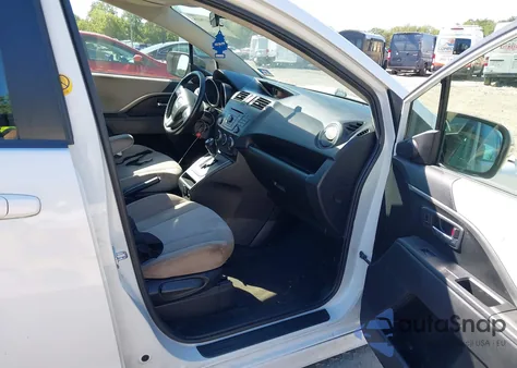 2014 Mazda Mazda5 Touring из США, поврежденный, VIN JM1CW2CLXE0163243